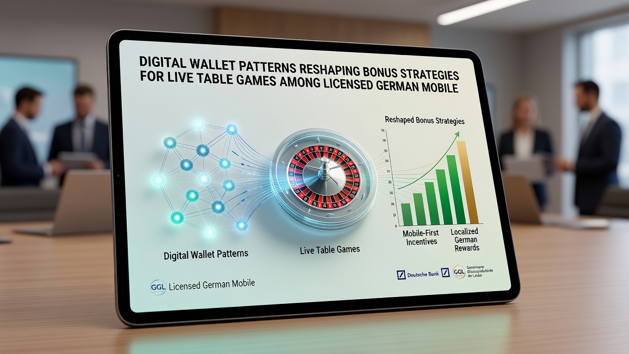 Mobile Nutzung von digitalen Wallets bei Live-Tischspielen