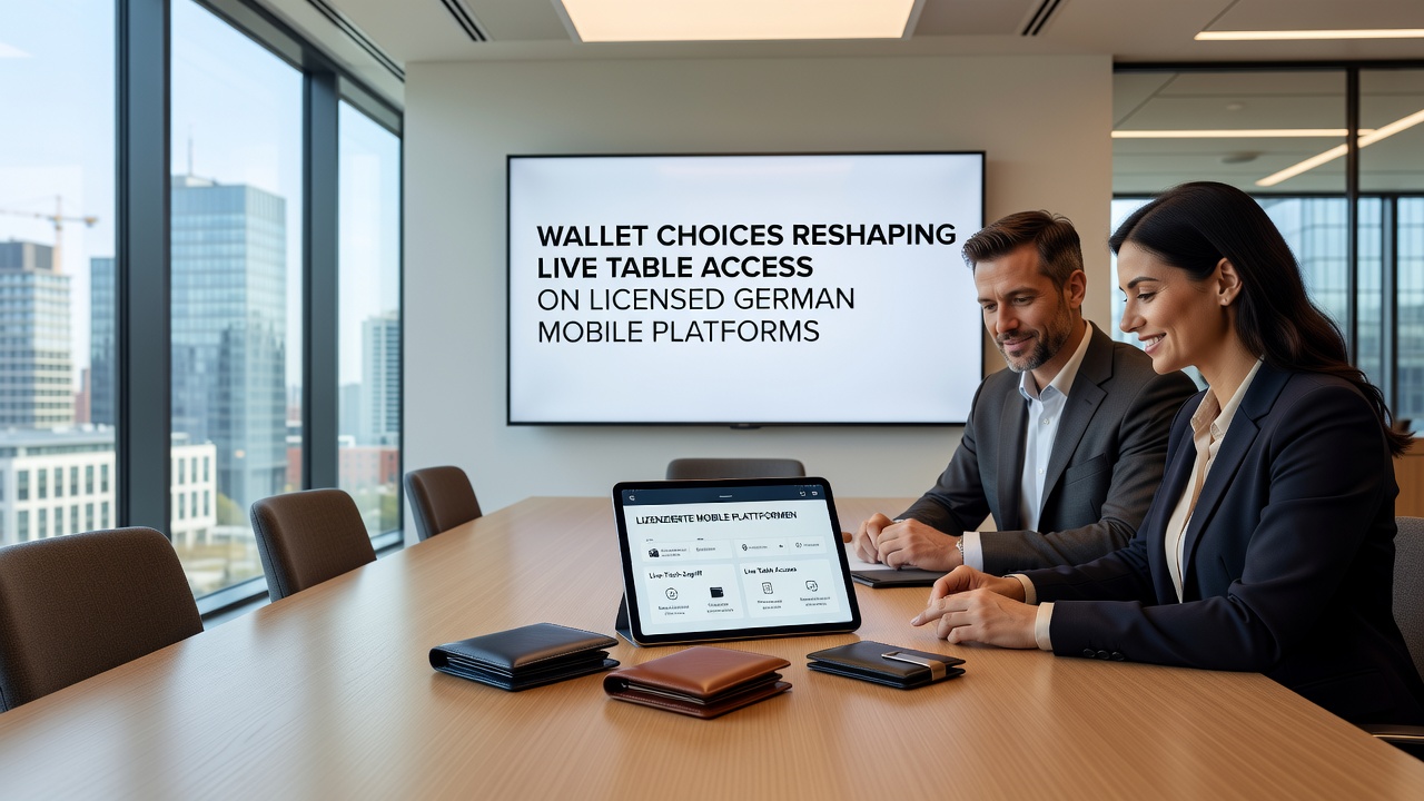 Wallet-Integrationen verbessern die Erreichbarkeit von Live-Tischen für deutsche Spieler